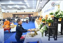 อธิบดีกรมธนารักษ์ พร้อมผู้บริหารกรมธนารักษ์ สักการะสิ่งศักดิ์สิทธิ์ประจำกรมธนารักษ์ เนื่องในโอกาสวันคล้ายวันสถาปนากรมธนารักษ์ ครบ 93 ปี